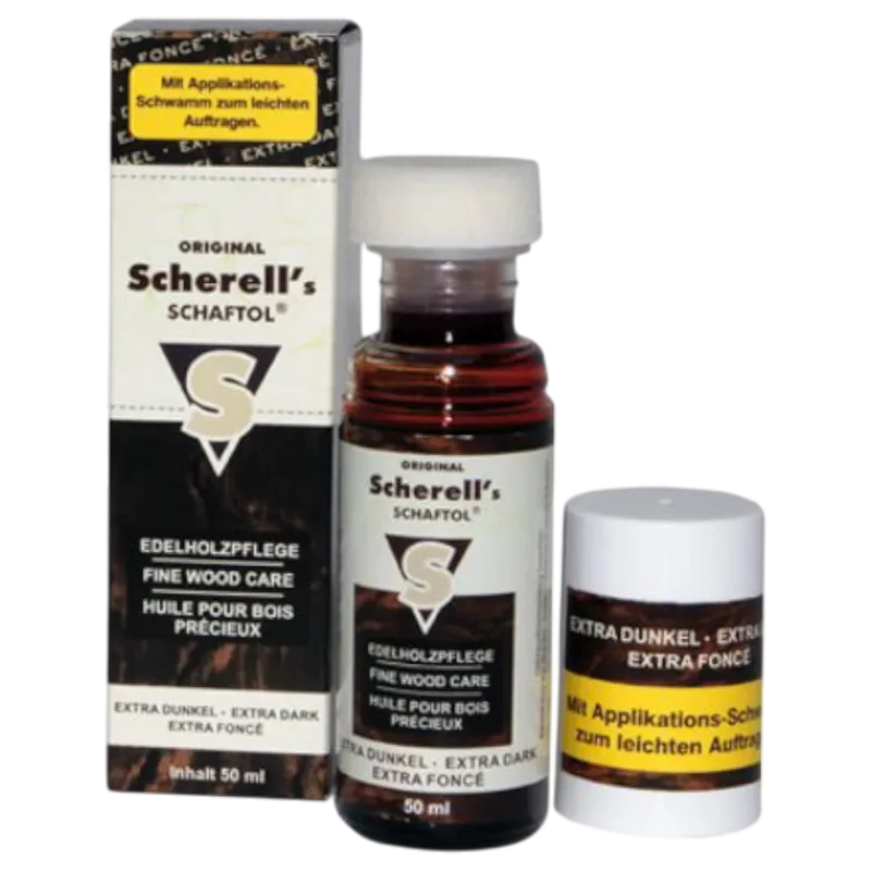 Schaftol Stockolja Extra Mörk 50 ml