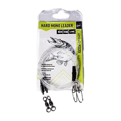 Hard Mono-Tafs 60cm 0,90mm - 2st från Armada Tackle