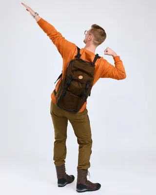 Pinewood Hunting Chair Ryggsäck Suede Brown
