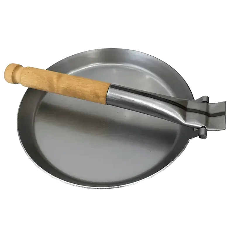 Jägarstekpanna original S3 21cm fällbart Trä handtag