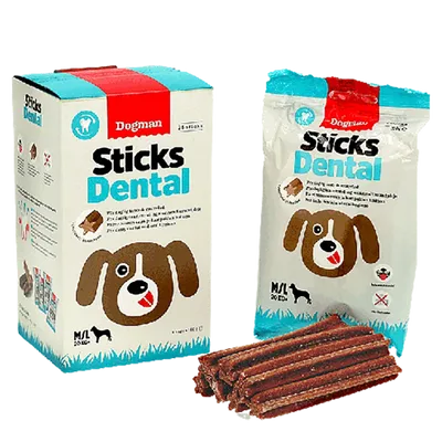 Dogman Dental Sticks M/L 28-pack