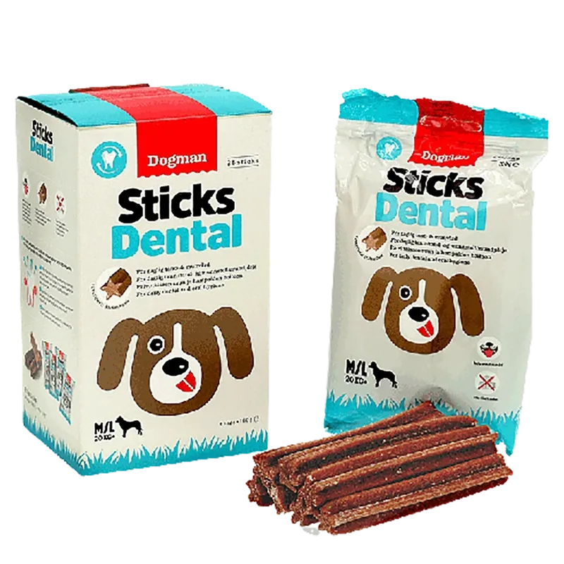 Dogman Dental Sticks M/L 28-pack