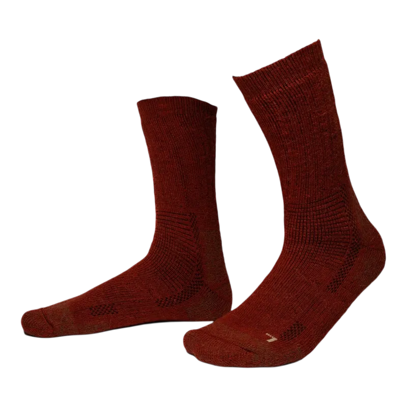 Haunter Alpaca Socks 3-pack Grå, Roströd, Grön