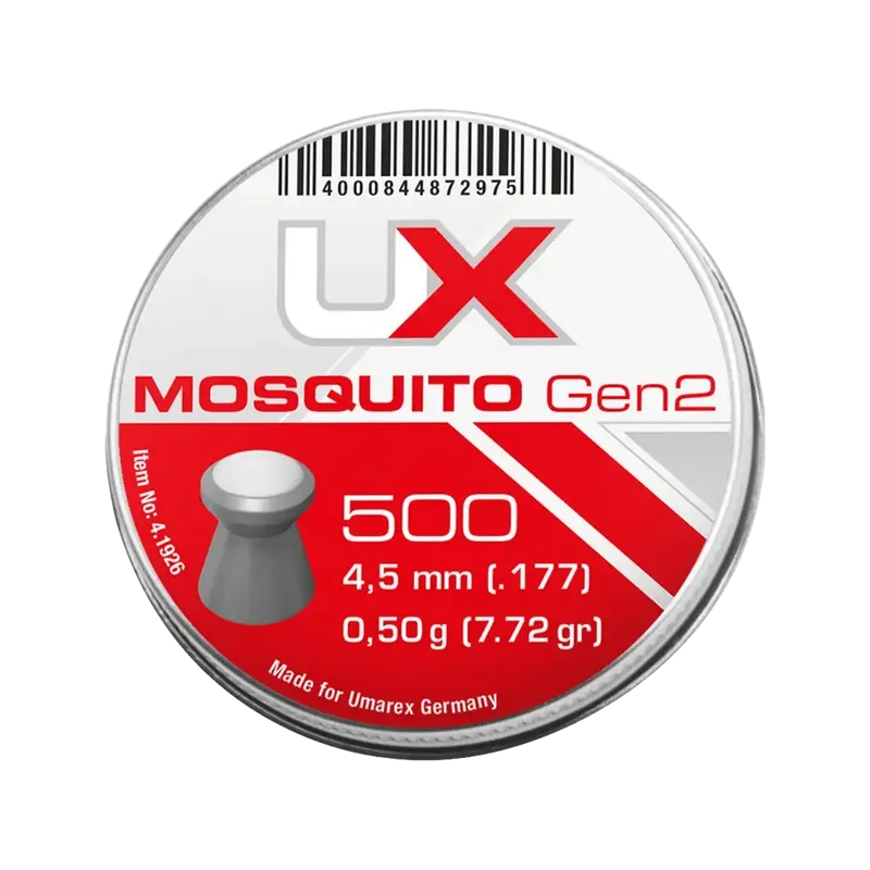 Ilmakiväärin luoti UX Mosquito Gen2 4,5mm
