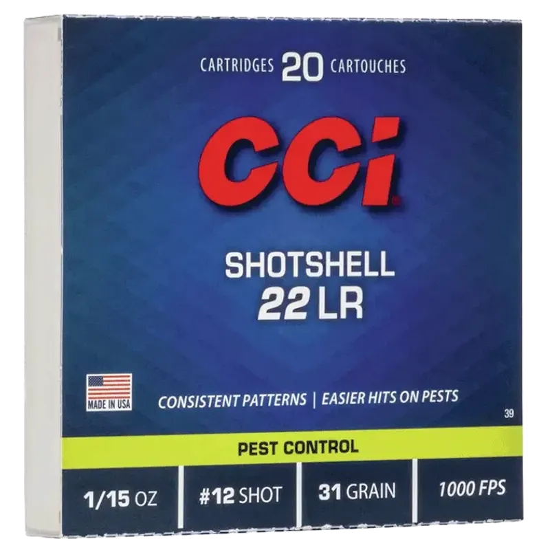 CCI 22 LR Shotshell Hagelpatron