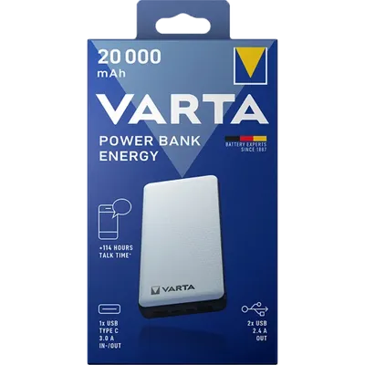 Varta Power Bank Energy 20000mah