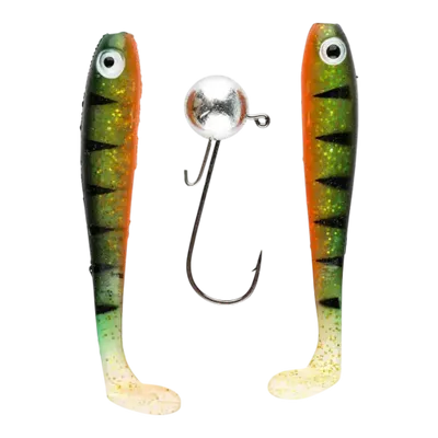 IFISH Demon Shad 7cm Chartreuse 2-pack