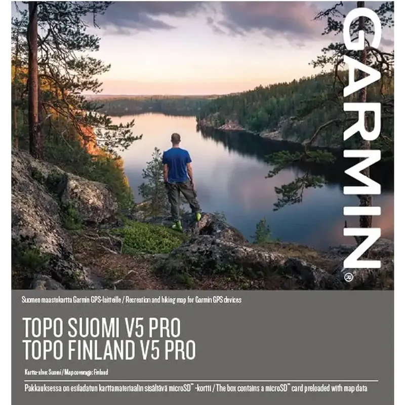 Garmin microSD™/SD™ card: TOPO Finland v5 PRO