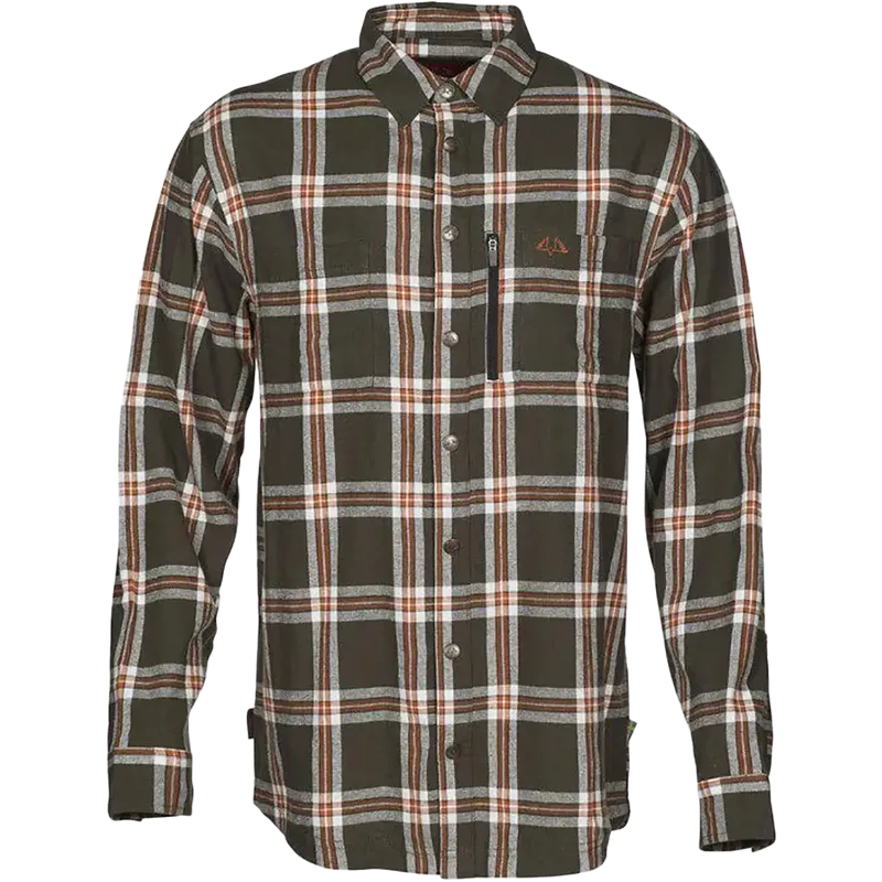 Swedteam Crest Cotton Skjorta Green