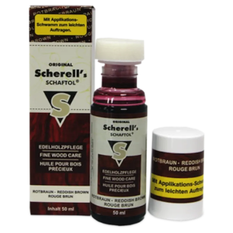 Schaftol Stockolja Ox-blod 50 ml