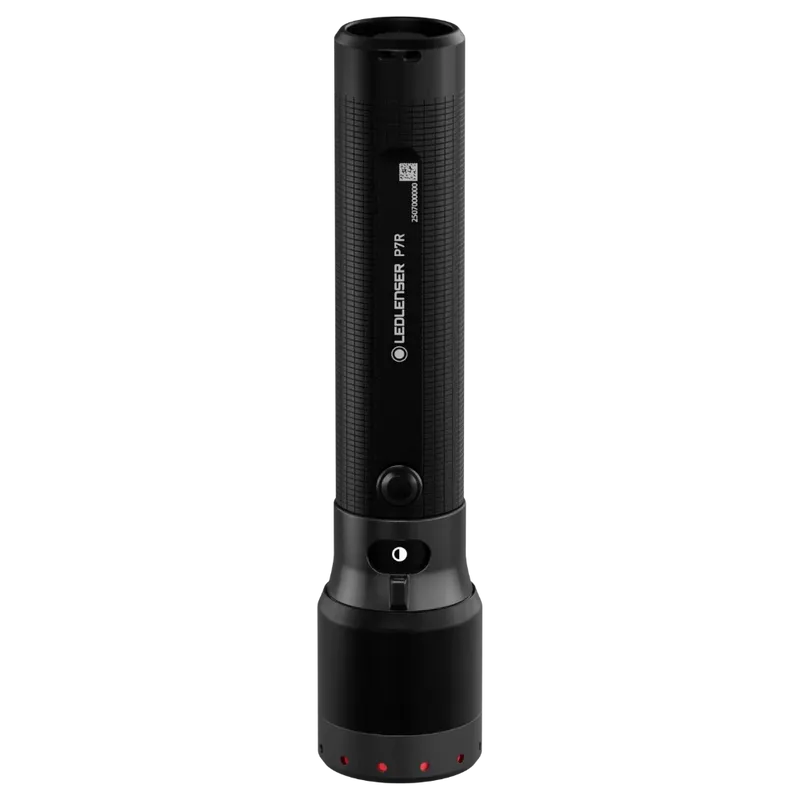 LED Lenser P7R Black - Kraftfull Ficklampa med Fokusfunktion