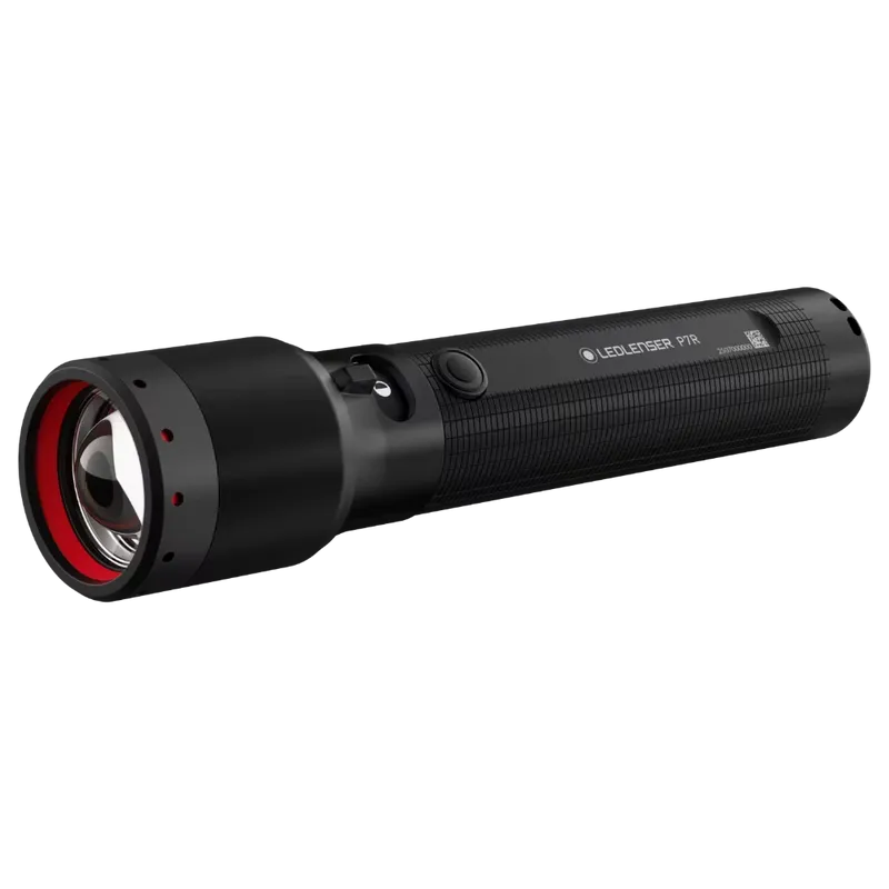 LED Lenser P7R Black - Kraftfull Ficklampa med Fokusfunktion