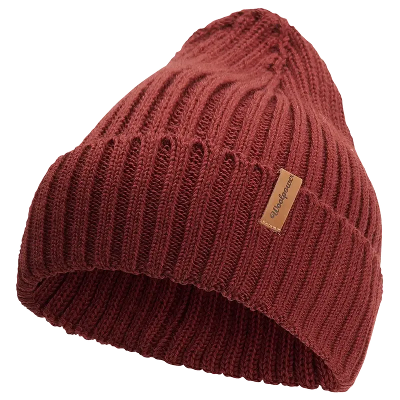 Woolpower Beanie Rib Rust Red