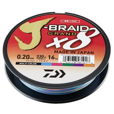 Daiwa J-Braid Grand X8 0.35mm-300m MC 79LB