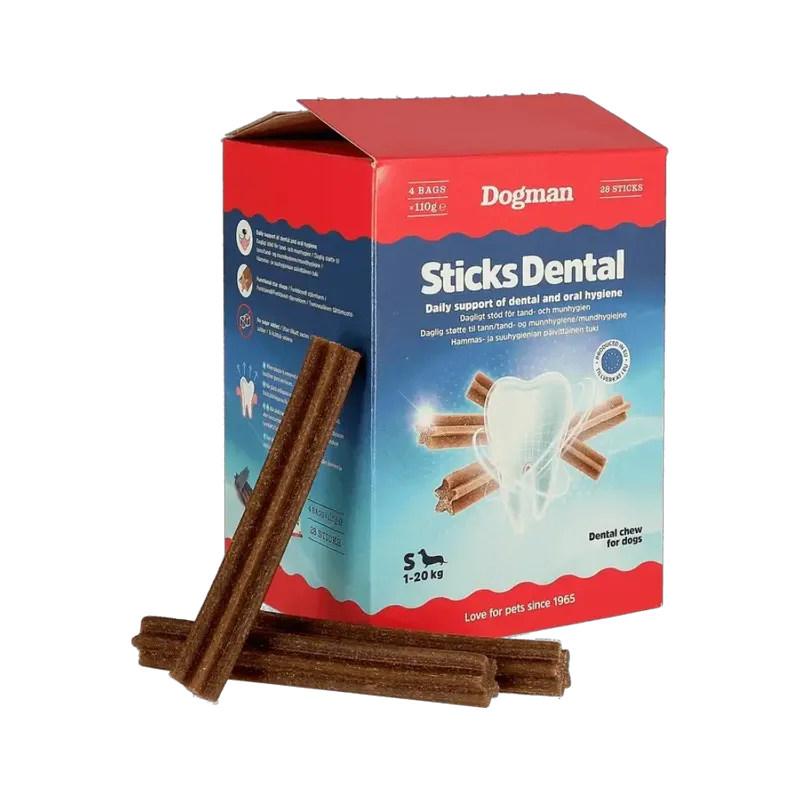 Dogman Sticks Dental S 28-pack