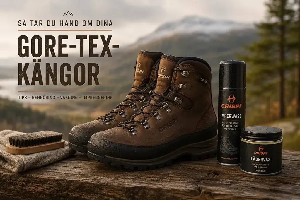Så tar du hand om dina Gore-Tex-kängor