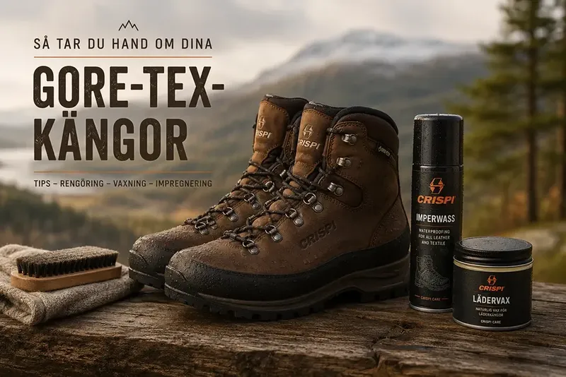 Så tar du hand om dina Gore-Tex-kängor
