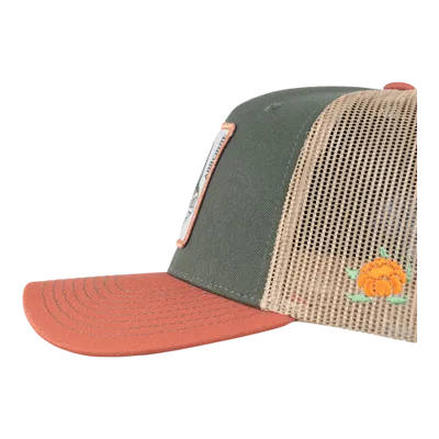 SQRTN Abborre Trucker Keps - Hooked Olive