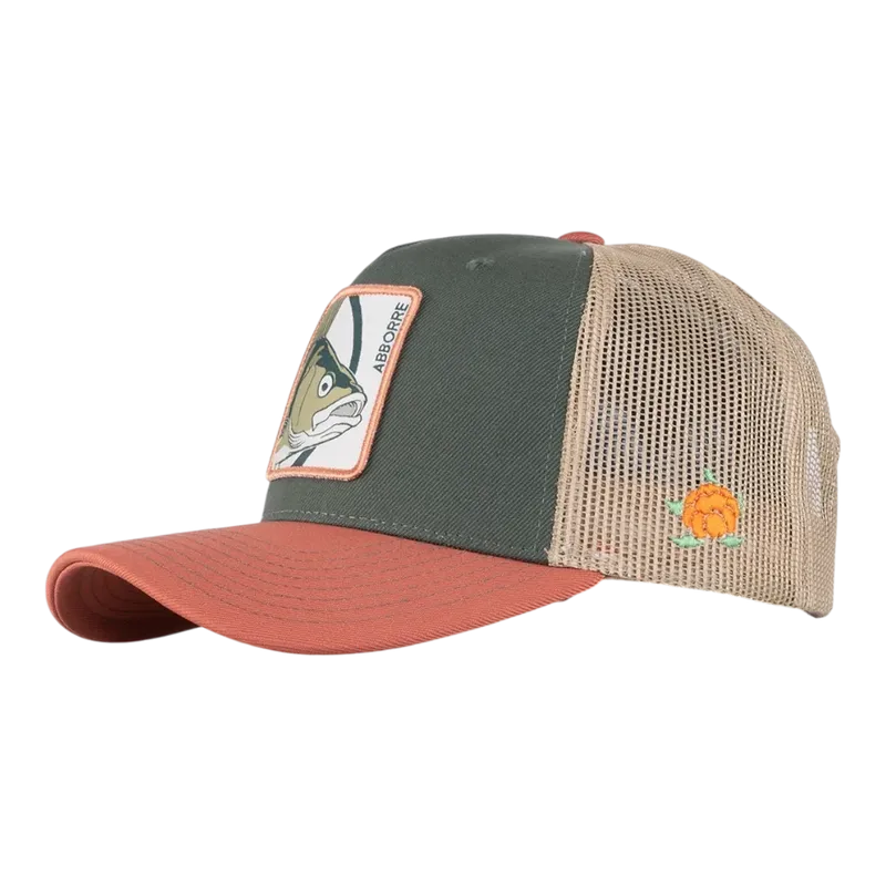 SQRTN Abborre Trucker Keps - Hooked Olive