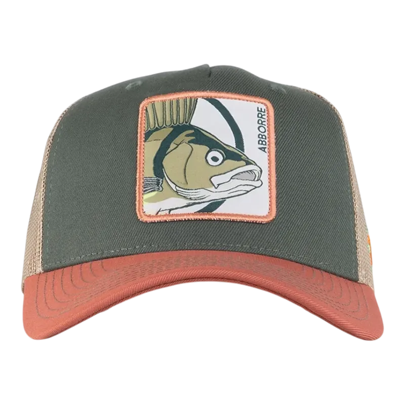 SQRTN Abborre Trucker Keps - Hooked Olive