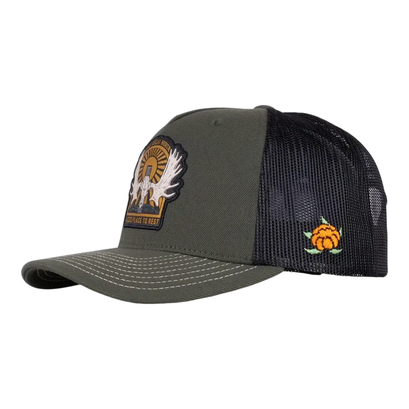 Sqrtn Älghorn Trucker Keps Olive