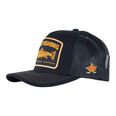 Sqrtn Trout Trucker Keps Black