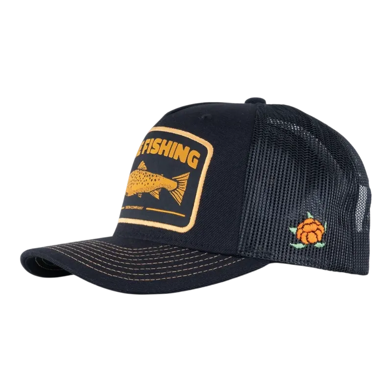 Sqrtn Trout Trucker Keps Black