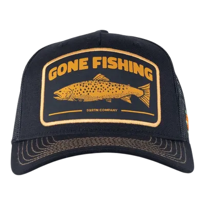 Sqrtn Trout Trucker Keps Black