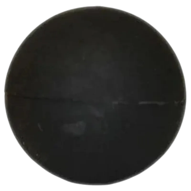 GreyOak Slutstycksknopp Rund, Black