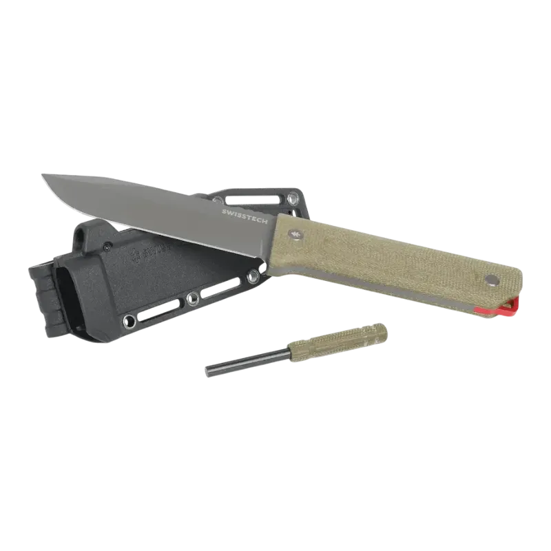 SwissTech Stählern Fast Kniv 8,75"