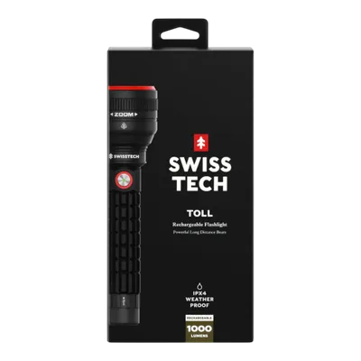 SwissTech Toll -taskulamppu 1000 lm