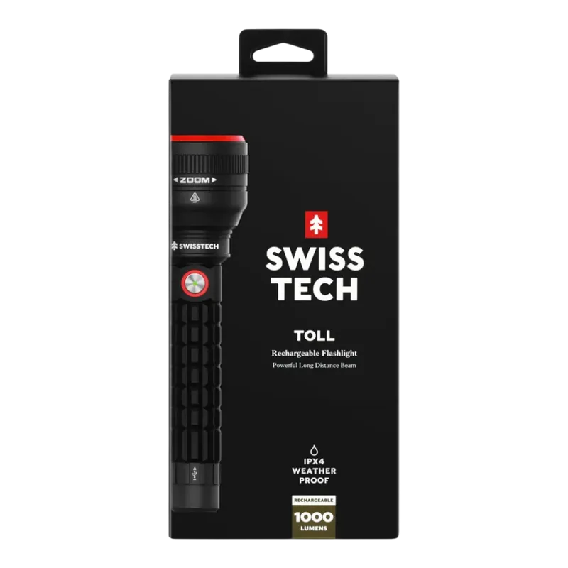 SwissTech Toll -taskulamppu 1000 lm
