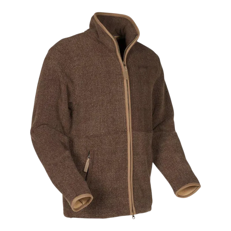 Swedteam Crest Fleece Sweater Brown