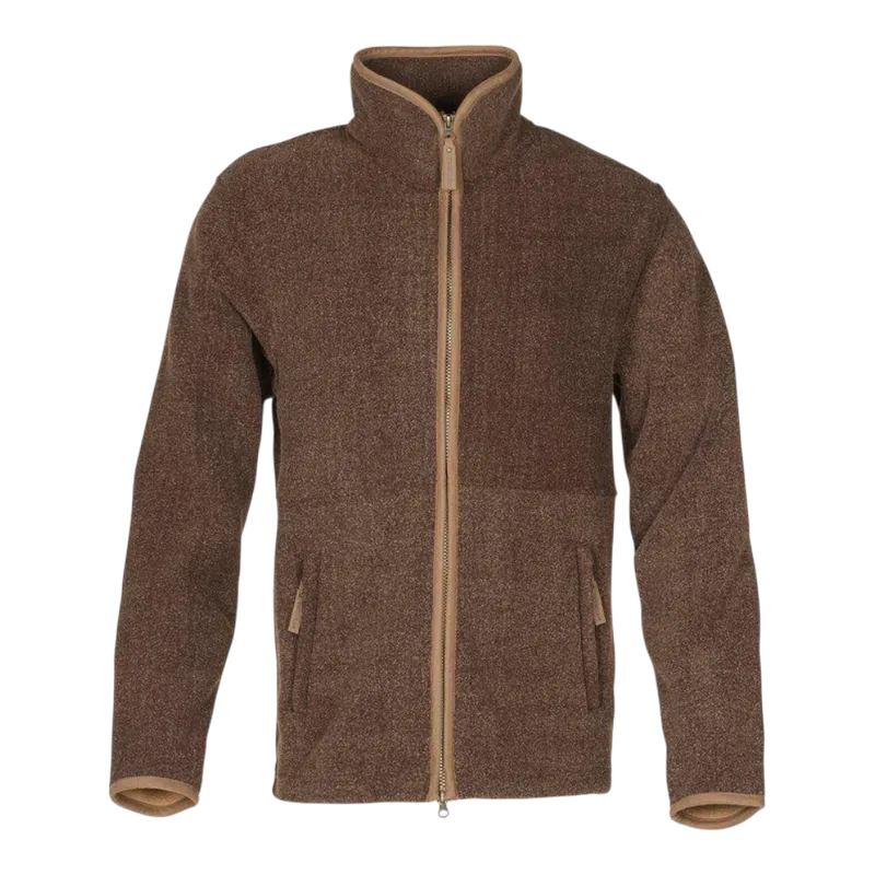 Swedteam Crest Fleece Sweater Brown