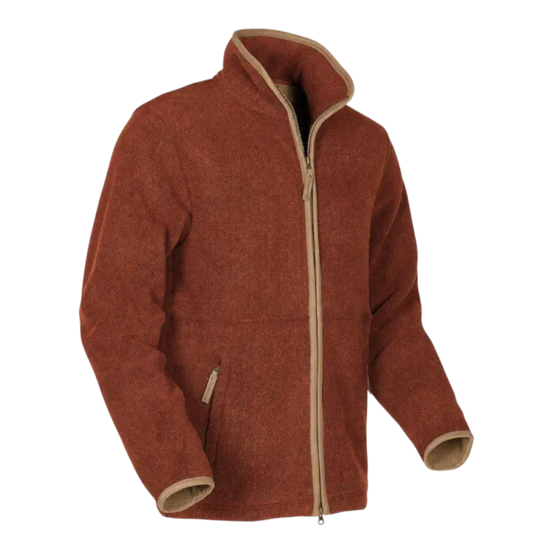 Swedteam Crest Fleece Sweater Dark Orange