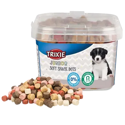 TRIXIE Junior Soft Snack Dots Omega-3 140 g