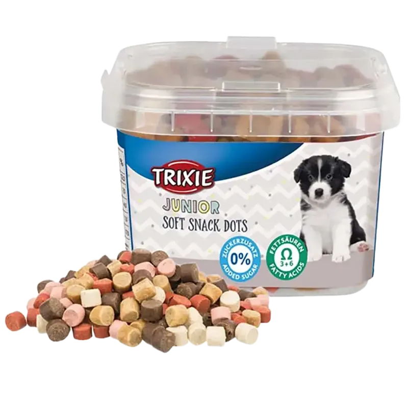 TRIXIE Junior Soft Snack Dots Omega-3 140 g