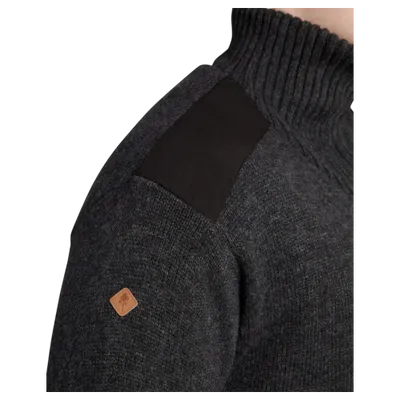 Pinewood Hurricane Tröja Herr Dark Grey Melange