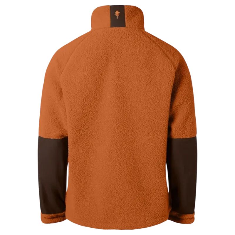Pinewood Pile Fleece Jacket Orange Clay