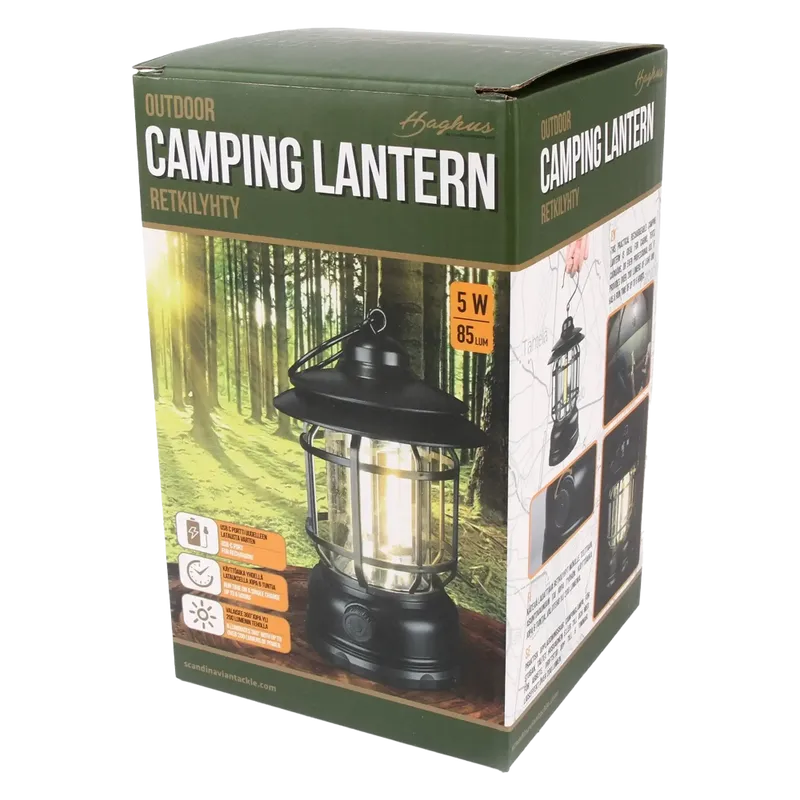 Haghus Campinglykta Laddbar 5W