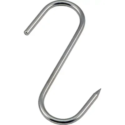 Teurastuskoukku 14cm 2-pack