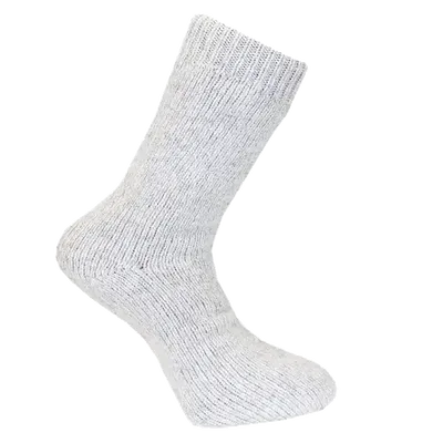 Eskimåsocka Ull Grå