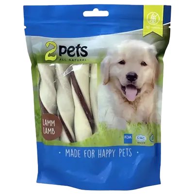 2pets Tuggtwister m lamm Medium 170 g