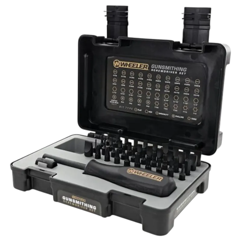 Wheeler 43-piece Gunsmithing Screwdriver Kit