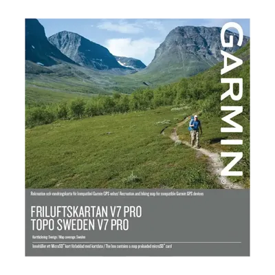 Garmin TOPO Sverige v7 PRO Friluftskarta