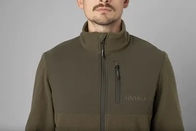 Härkila Fjell Fleecejacka Herr Light Willow Green
