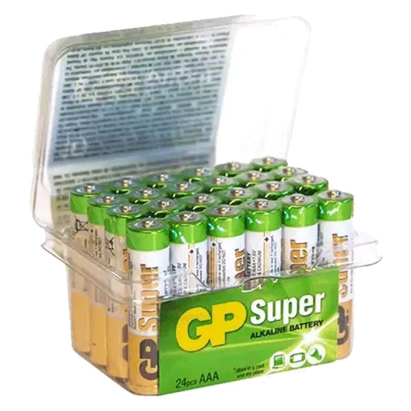 GP Super AAA Batterier 24-P