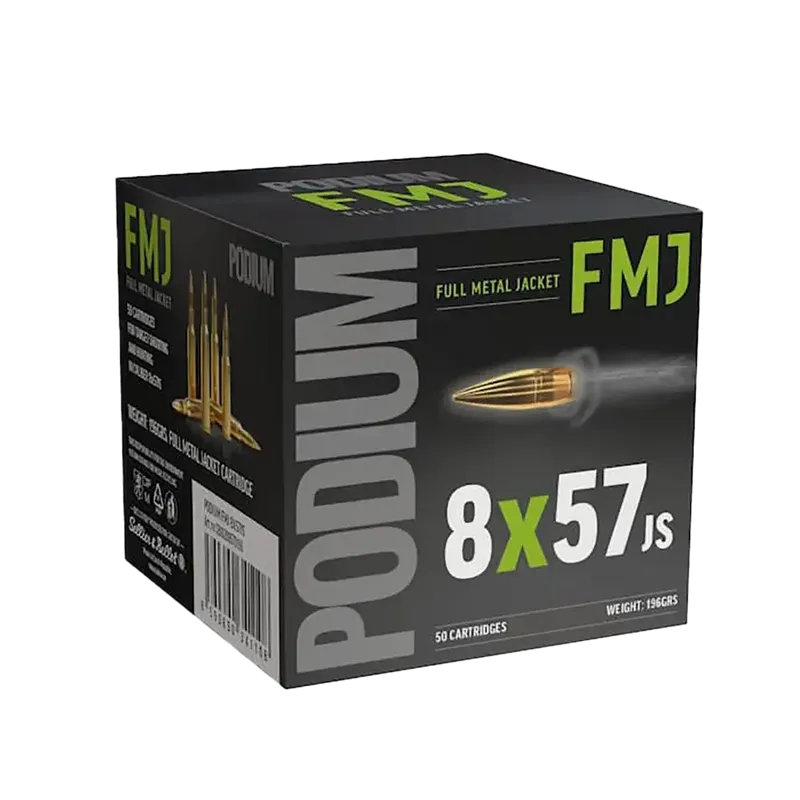 Podium FMJ 8x57JS 196grs