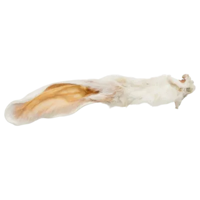 Kaninöron med päls 500 g