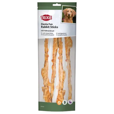 Denta Fun Kaninsticks med Kycklingbröst 100 g